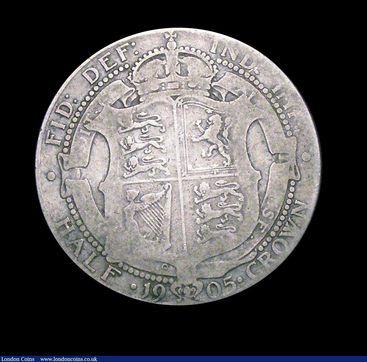 London Coins : A150 : Lot 2412 : Halfcrown 1905 ESC 750 Fair