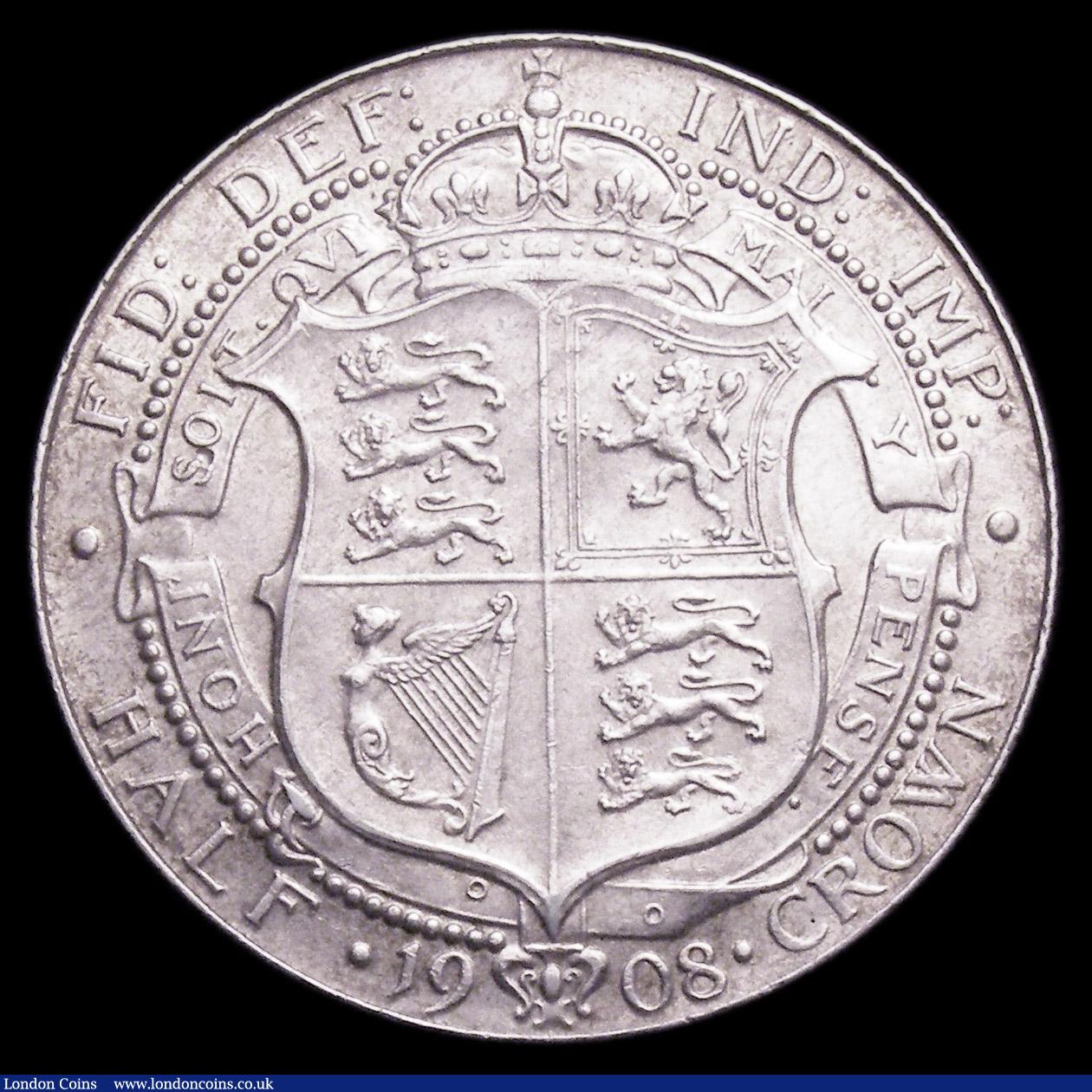 London Coins : A150 : Lot 2419 : Halfcrown 1908 ESC 753 NEF