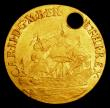 London Coins : A150 : Lot 1847 : Touch piece in gold 22mm diameter weighing 3.59 grammes Charles II Coincraft Obverse 2 Reverse 1 C2T...
