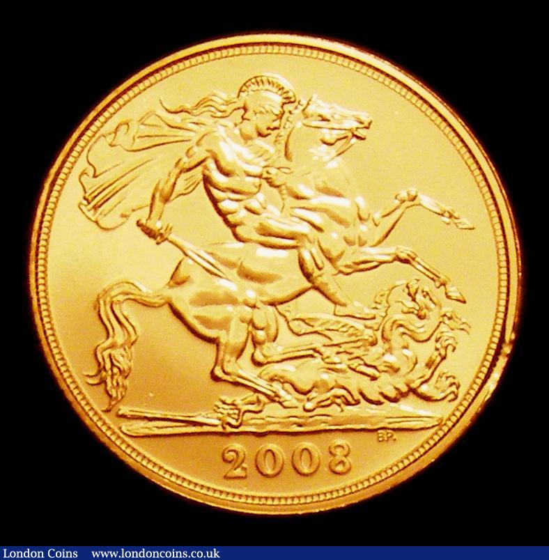 London Coins : A151 : Lot 3153 : Sovereign 2008 S.4430 BU