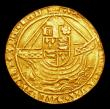 London Coins : A151 : Lot 2038 : Angel Henry VII Angel with both feet on dragon S.2183 Mintmark Rose NVF clipped EX LCA 141 June 2013...
