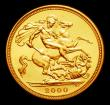 London Coins : A151 : Lot 3144 : Sovereign 2000 Marsh 314 Bullion issue BU