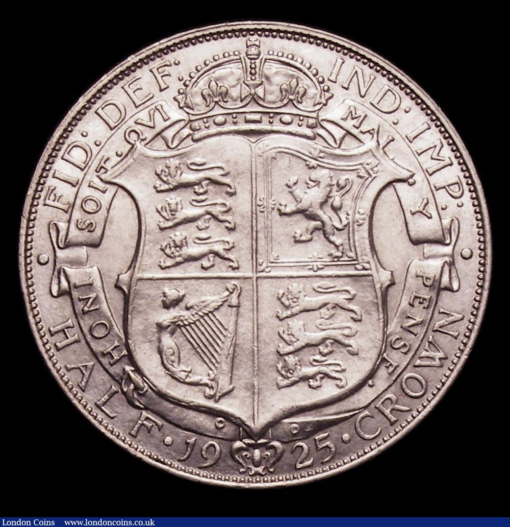 London Coins : A152 : Lot 2966 : Halfcrown 1925 ESC 772 EF with some light contact marks, a key date