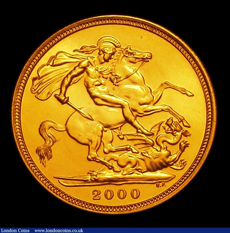 London Coins : A152 : Lot 3662 : Sovereign 2000 Bullion issue Marsh 314 UNC