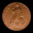 London Coins : A152 : Lot 2072 : Farthing 1675 Peck 528 EF with a small trace of lustre, slabbed and graded CGS 65, Ex-London Coins A...