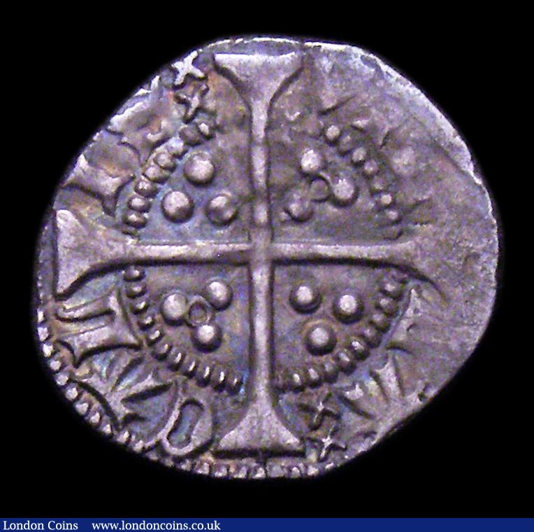 London Coins : A153 : Lot 2119 : Halfpenny Henry VI Annulet issue, annulets at neck, Calais Mint, S.1849 VF toned with some weakness ...