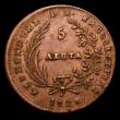 London Coins : A153 : Lot 1008 : Greece 5 Lepta 1828 KM#2 GVF/VF, scarce