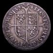 London Coins : A153 : Lot 1993 : Shilling Elizabeth I Milled Coinage, Small size (29mm), Decorated Dress S.2592 Good Fine for wear th...