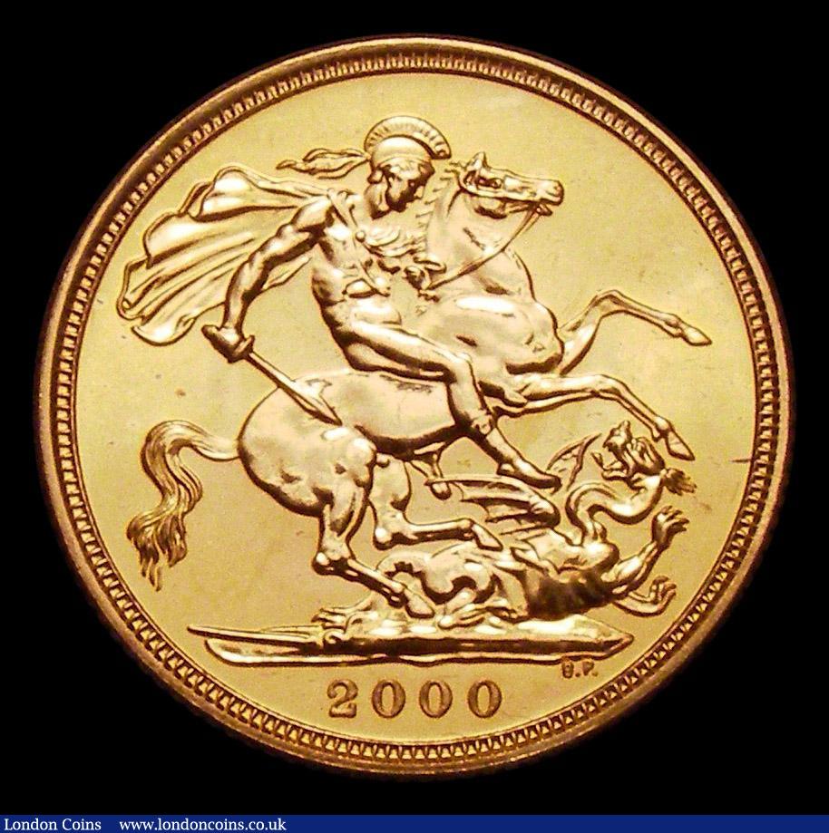 London Coins : A154 : Lot 3003 : Sovereign 2000 Marsh 314 Lustrous UNC