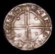 London Coins : A154 : Lot 1642 : Penny Cnut Quatrefoil type S.1157, North 781 Hertford Mint, moneyer Lifinc, LININC ON ETO About VF w...
