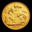 London Coins : A154 : Lot 2097 : Half Sovereign 1902 Marsh 505 NVF