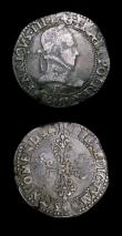 London Coins : A154 : Lot 789 : France Teston 1578E VG with edge cracks, Mexico 8 Reales 1801 Ex-Shipwreck VG with encrustation 