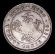 London Coins : A154 : Lot 807 : Hong Kong 20 Cents 1866 KM#7 NEF/EF