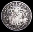 London Coins : A154 : Lot 855 : Italian States - Naples 120 Grana 1788 DR C-CC KM#198, Dav.1406 VG or better with some scratches on ...