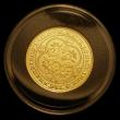 London Coins : A154 : Lot 872 : Millionaires Collection modern Fantasy Gold Double Leopard 3.99 grammes of 22 carat gold BU
