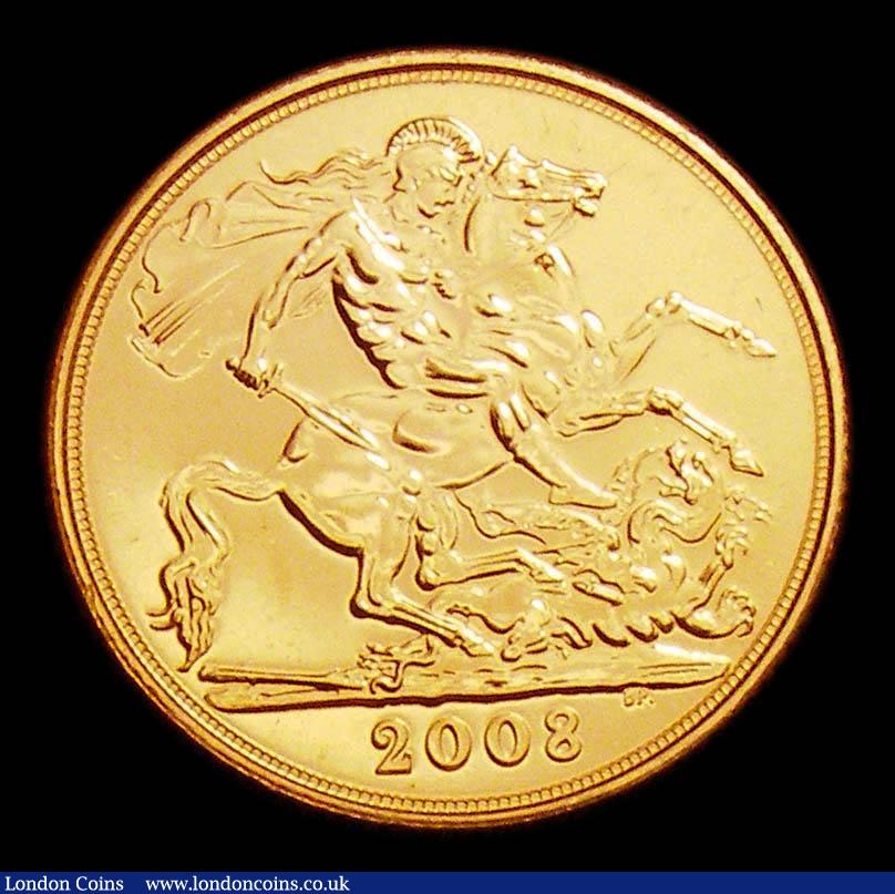 London Coins : A155 : Lot 1619 : Sovereign 2008 S.4430 Lustrous UNC