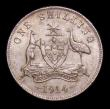 London Coins : A155 : Lot 2179 : Australia Shilling 1914 KM#26 GEF and nicely toned