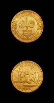 London Coins : A155 : Lot 2280 : Monaco (2) 2 Francs 1924 KM#112 VF, 50 Centimes 1926 KM#113 A/UNC and lustrous