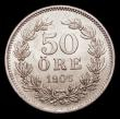 London Coins : A155 : Lot 2349 : Sweden 50 Ore 1906 Unc KM771 