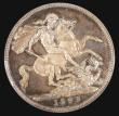 London Coins : A155 : Lot 752 : Crown 1893 LVI Proof ESC 304 PCGS PR64 Cameo