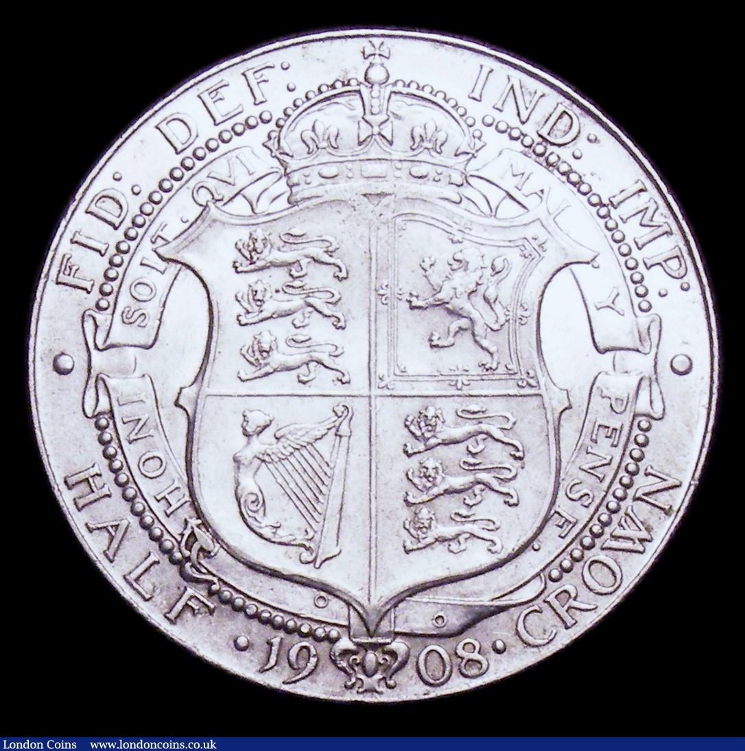 London Coins : A156 : Lot 2306 : Halfcrown 1908 ESC 753 NEF/EF and lustrous