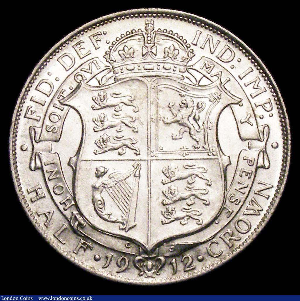 London Coins : A156 : Lot 3318 : Halfcrown 1912 ESC 759 UNC or near so and lustrous