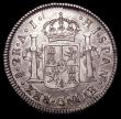 London Coins : A156 : Lot 1129 : Chile 2 Reales 1800 AJ Santiago Mint KM#59 GVF/EF the reverse with some residual lustre