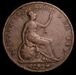 London Coins : A156 : Lot 3389 : Penny 1856 Plain Trident Peck 1510 VG