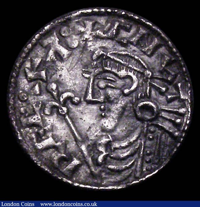 Penny Cnut Short Cross type S.1159 Dover Mint, moneyer Eadwine VF to ...