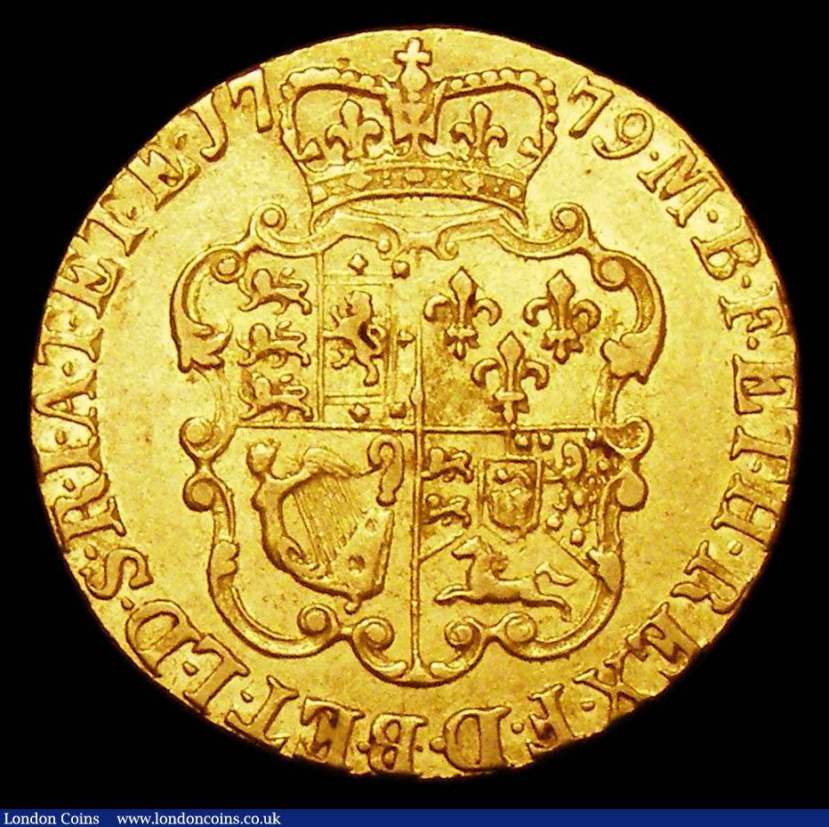 London Coins : A157 : Lot 2205 : Guinea 1779 S.3728 NVF 