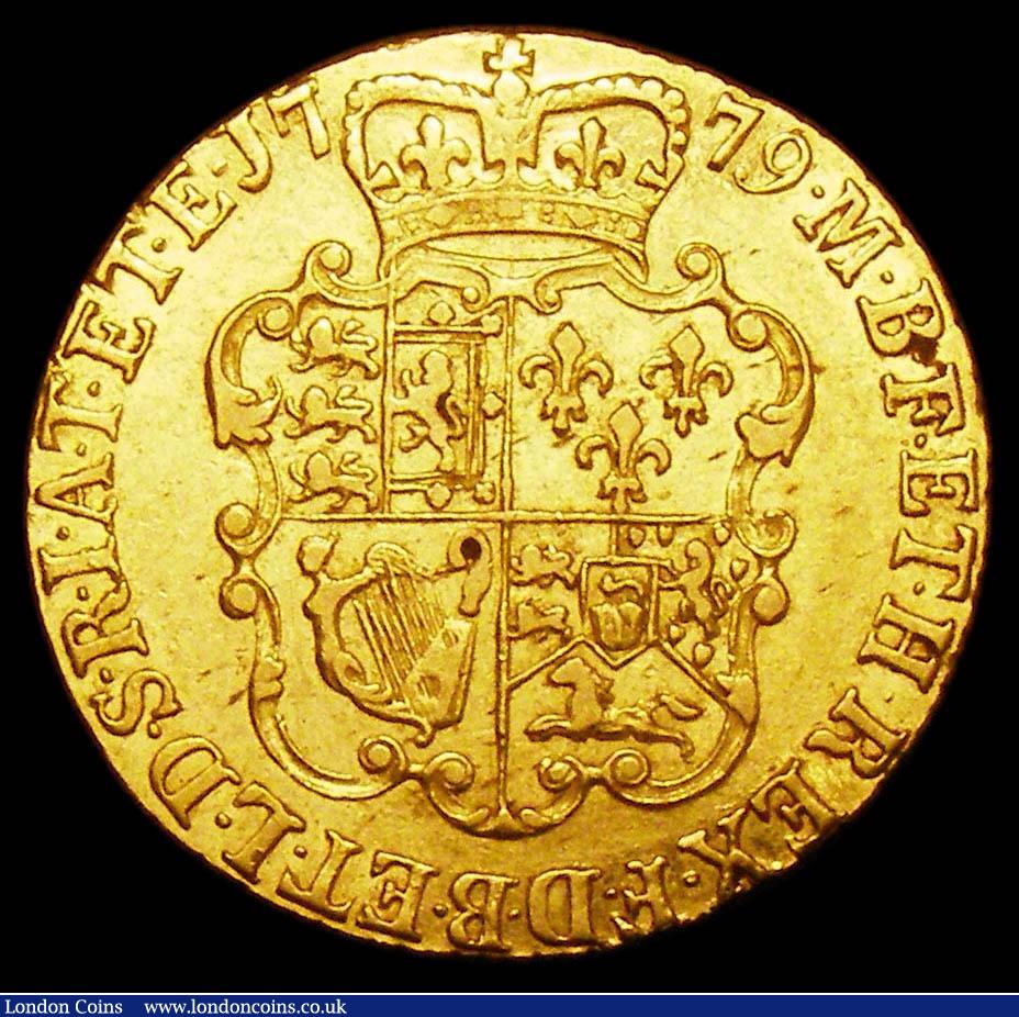 London Coins : A157 : Lot 2206 : Guinea 1779 S.3728 VF/NVF 