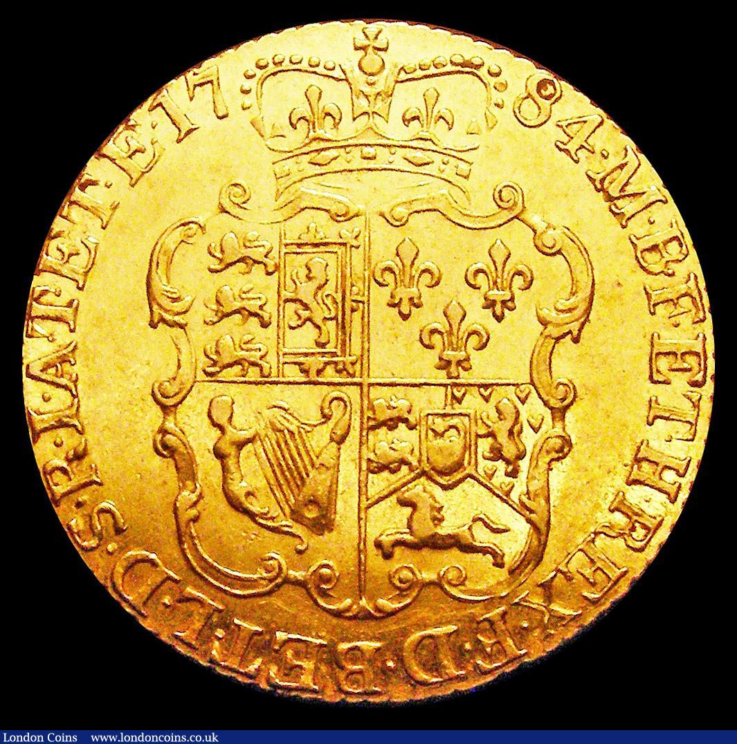 London Coins : A157 : Lot 2211 : Guinea 1784 S.3728 EF/NEF and lustrous