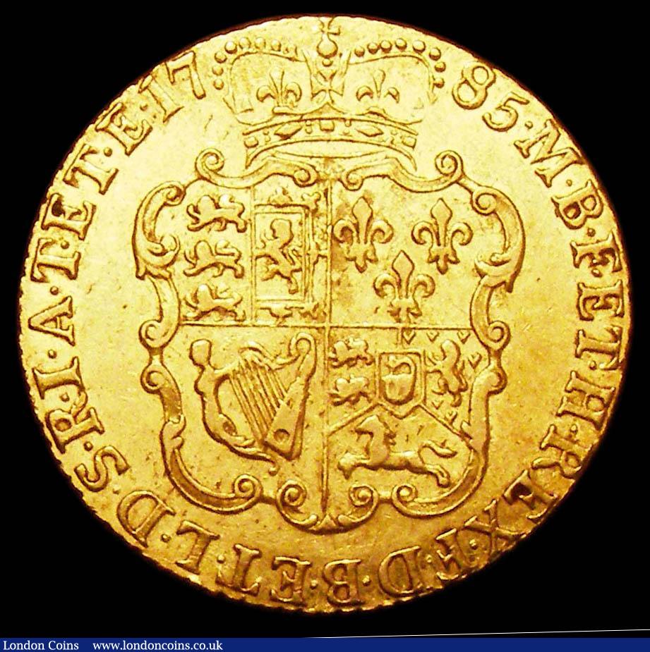 London Coins : A157 : Lot 2215 : Guinea 1785 S.3728 NVF 