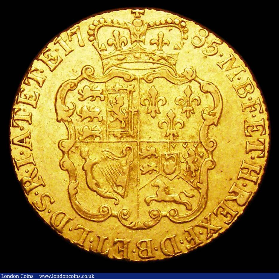 London Coins : A157 : Lot 2216 : Guinea 1785 S.3728 NVF/GF