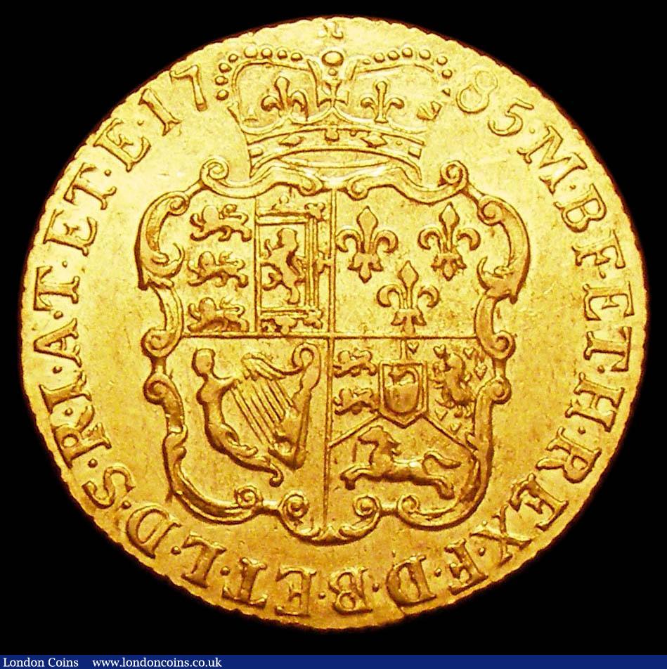 London Coins : A157 : Lot 2219 : Guinea 1785 S.3728 VF or better