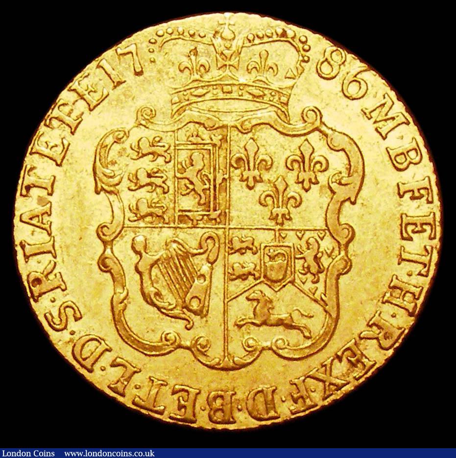London Coins : A157 : Lot 2225 : Guinea 1786 S.3728 VF
