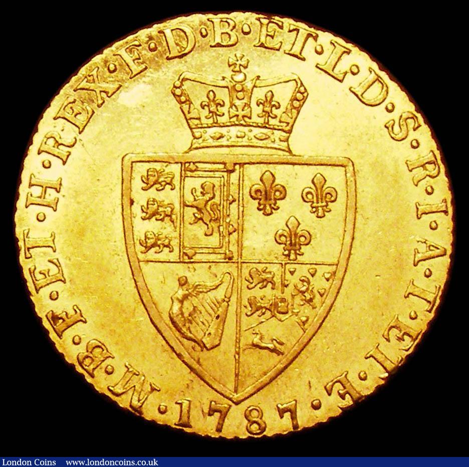 London Coins : A157 : Lot 2235 : Guinea 1787 S.3729 NEF/GVF