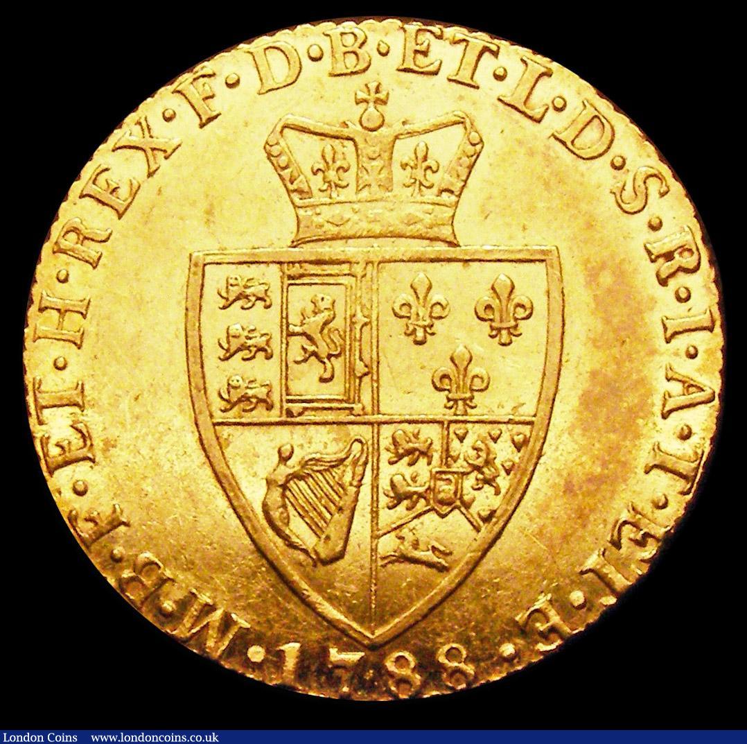 London Coins : A157 : Lot 2244 : Guinea 1788 S.3729 GVF/NEF and lustrous