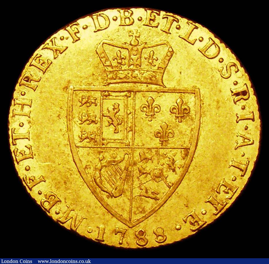 London Coins : A157 : Lot 2249 : Guinea 1788 S.3729 NVF with a few surface marks