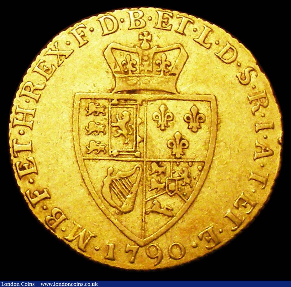London Coins : A157 : Lot 2264 : Guinea 1790 S.3729 Fine