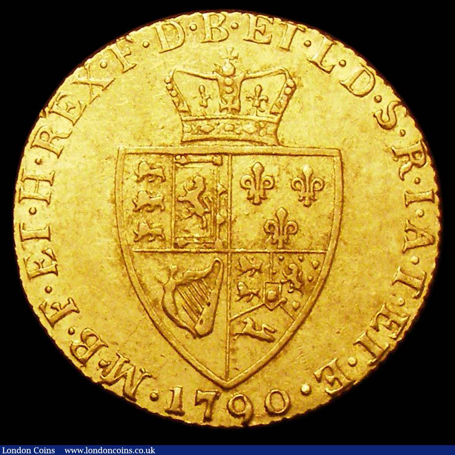 London Coins : A157 : Lot 2265 : Guinea 1790 S.3729 GF/NVF with some contact marks