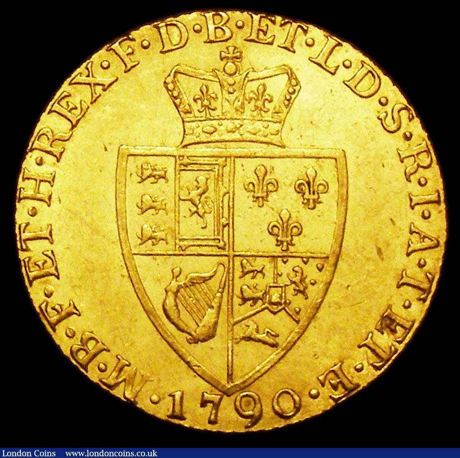 London Coins : A157 : Lot 2269 : Guinea 1790 S.3729 NEF with some light contact marks