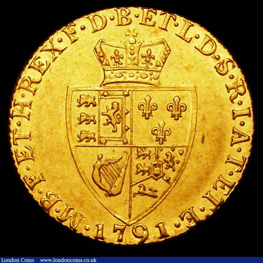 London Coins : A157 : Lot 2273 : Guinea 1791 S.3729 About VF/VF