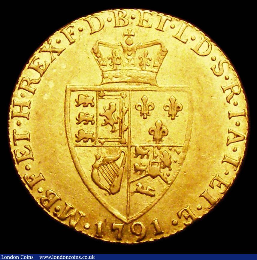 London Coins : A157 : Lot 2277 : Guinea 1791 S.3729 NVF/GF