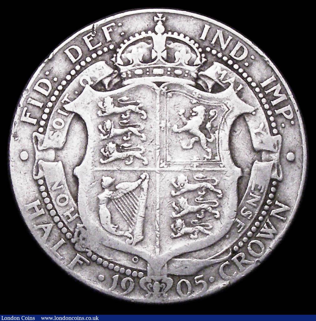 London Coins : A157 : Lot 2658 : Halfcrown 1905 ESC 750 VG the key date in the series