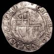 London Coins : A157 : Lot 1908 : Halfcrown Charles I Tower Mint, Group III, Third Horseman, type 3a1, No caparisons on horse, scarf f...