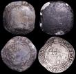 London Coins : A157 : Lot 1922 : Halfcrowns (3) Charles I Tower Mint under Parliament, Group III, type 3a3, mintmark ( R ) S.2778, No...