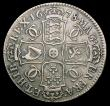 London Coins : A157 : Lot 2359 : Halfcrown 1678 ESC 480, Bull 479, No stop after BR, no stop after HIB NVF with some old scratches, V...