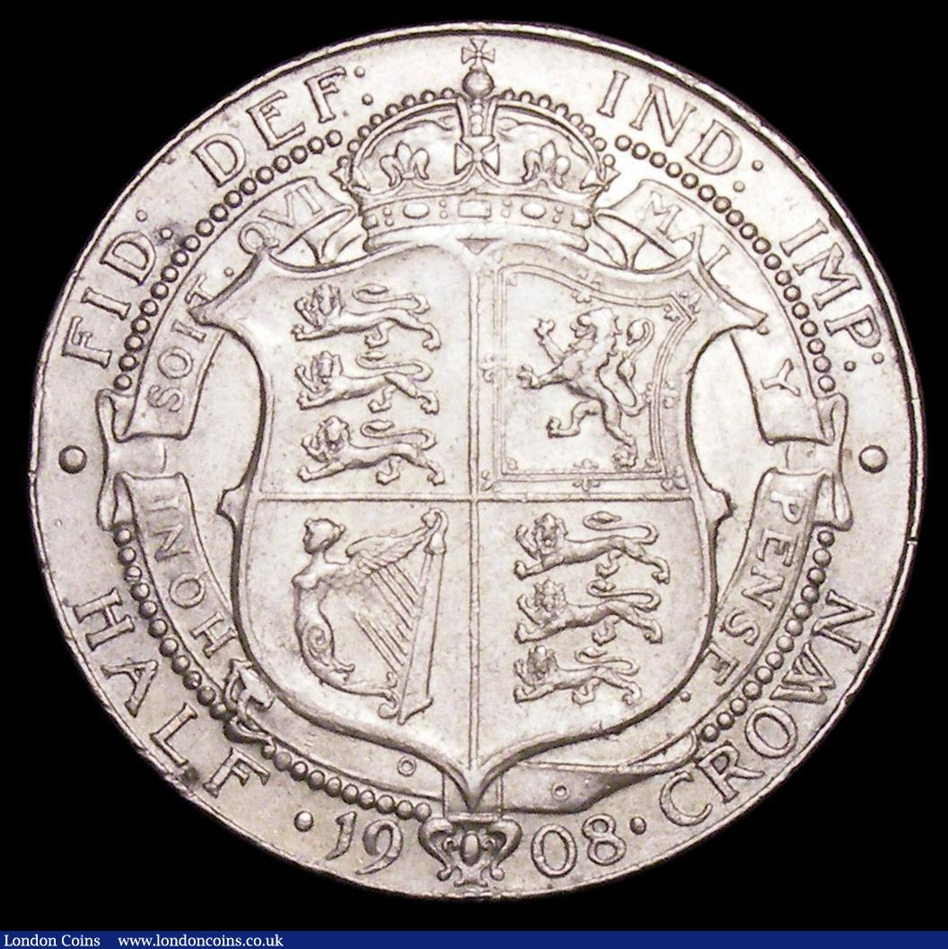 London Coins : A158 : Lot 2253 : Halfcrown 1908 ESC 753 GVF/NEF with some small rim nicks