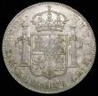 London Coins : A158 : Lot 1872 : Dollar George III Oval Countermark on a Guatemala 8 Reales 1793NG (Nueva Granada) ESC 132, counterma...